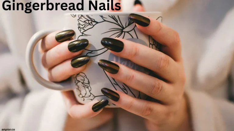 Gingerbread Nails